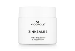 Vigorous Cosmetics Gesichtspflege Zinksalbe gegen Pickel, Akne & Unreinheiten Packung, Bis zu 94% reinere Haut nach 15 Tagen – Produktbild 1 von 1