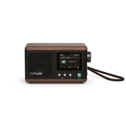 Pure DAB+ Radio Classic Mini schwarz/walnuss – Produktbild 1 von 1