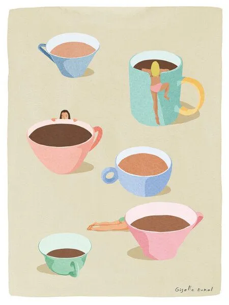 Photocircle Photocircle Wandbild / Poster / Leinwand - Coffee Girls – Produktbild 1 von 4