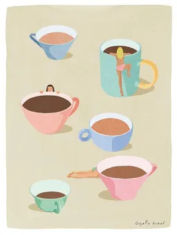 Photocircle Photocircle Wandbild / Poster / Leinwand  - Coffee Girls – Produktbild 1 von 1