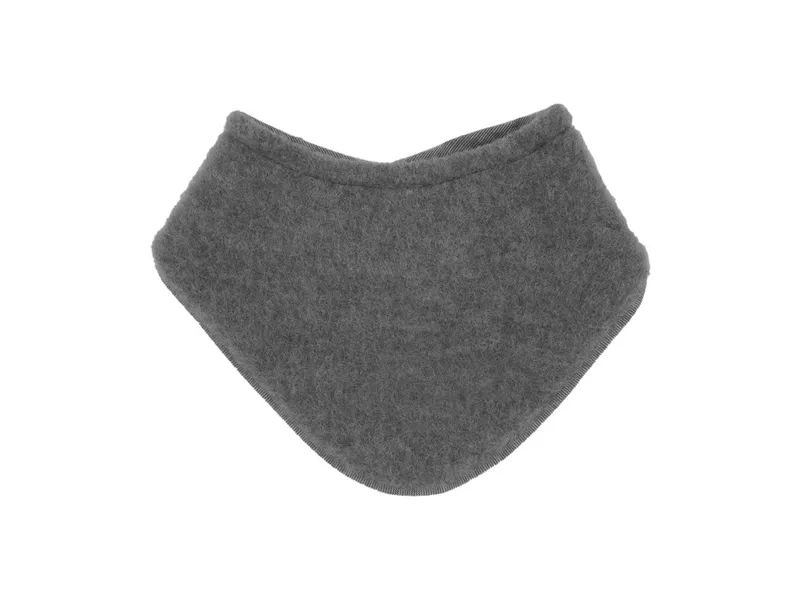 Maximo Maximo Dreieckstuch Bio-Schurwolle Fleece mittelgraumeliert (0-3 Mon.), Grau, – Produktbild 1 von 1