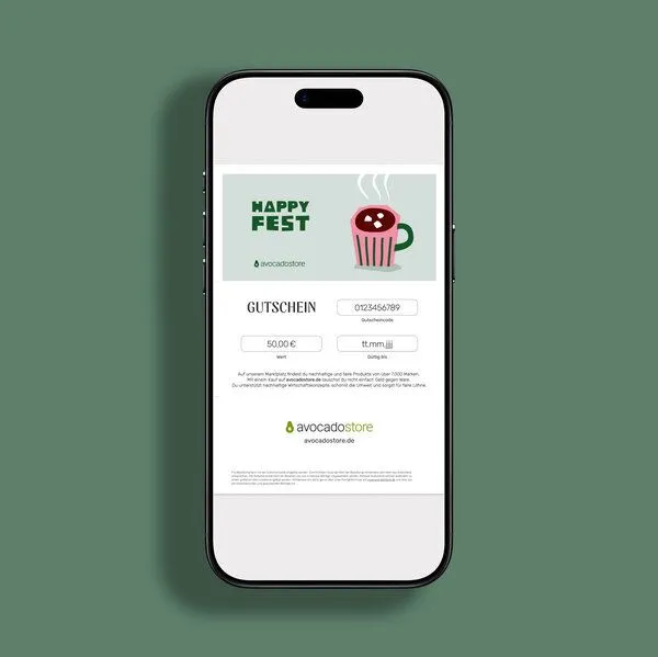 Avocado Store Avocado Store Wunschbetrag Gutschein ab 10€ Happy Fest Heiße Schokolade – Produktbild 4 von 4