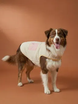 Vertbaudet Fleece-Mantel für Hunde mit kleiner Tasche – Produktbild 1 von 1