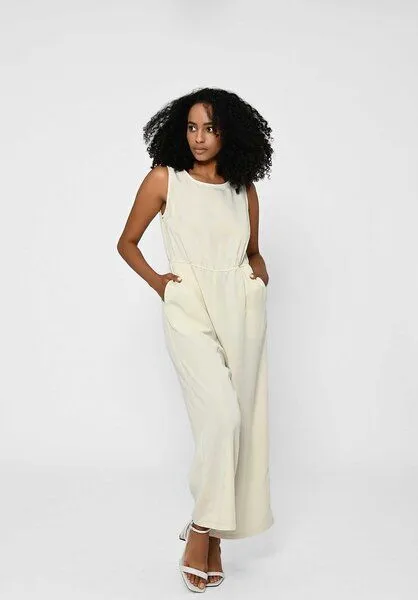 Lovjoi Lovjoi Jumpsuit STAINE aus TENCEL Lyocell, Pebble (grau), – Produktbild 1 von 4