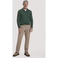 hessnatur hessnatur Chino LENN Regular aus Bio-Baumwolle, Lehm, – Produktbild 3 von 7