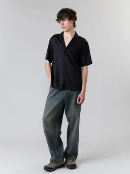 Yahmo Yahmo Herren vegan Shirt Muck Schwarz – Produktbild 1 von 1