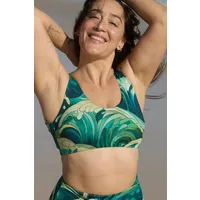 Inaska Inaska Damen vegan Wendbares Bikini-Oberteil Pure Wave In Petrol – Produktbild 1 von 1