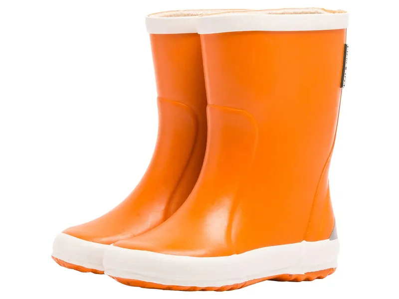 Grand Step Shoes Kinder Gummistiefel "Beppo" Naturkautschuk orange Gr.29, Orange, – Produktbild 2 von 2