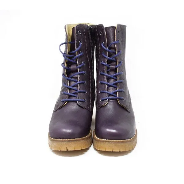 Grünbein Shoes Grünbein Shoes Stiefelette Nilla, Lila, – Produktbild 4 von 4
