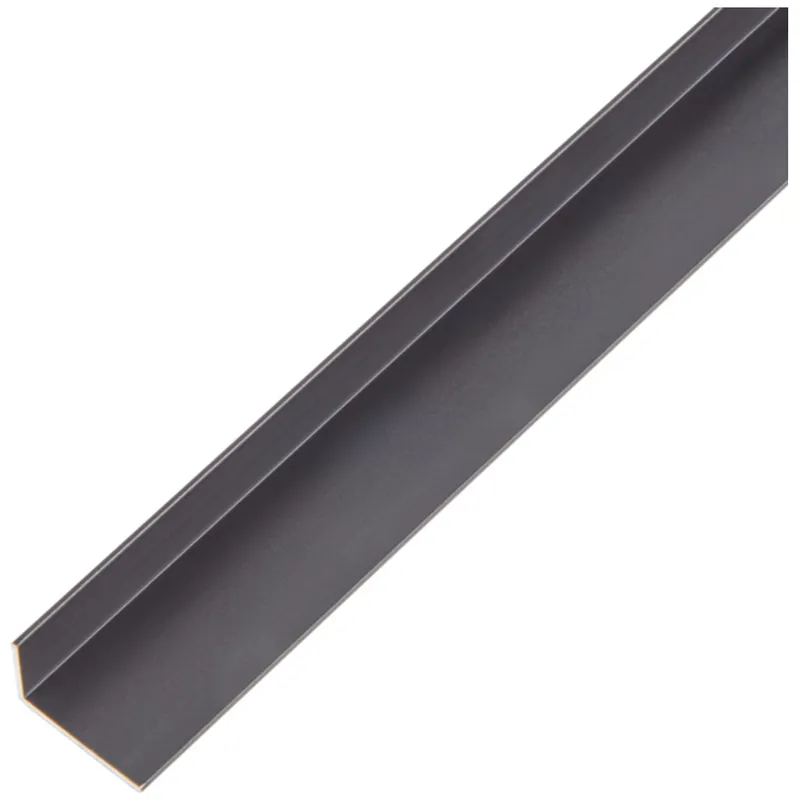 Alberts ALBERTS Winkelprofil, ungleichsch., Alu schwarz elox., LxBxHxS 1000 x 20 x 10 x 1,0 mm – Produktbild 1 von 1