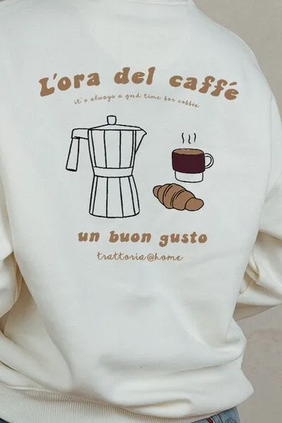Kultgut Kultgut NEW Fair & Vegan/ Flauschiger Oversize Sweater / Caffé, Natur, – Produktbild 1 von 4