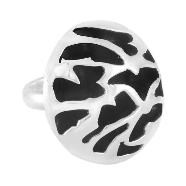 pakilia pakilia Silber Ring Ornament oval Fair-Trade und handmade – Produktbild 2 von 6