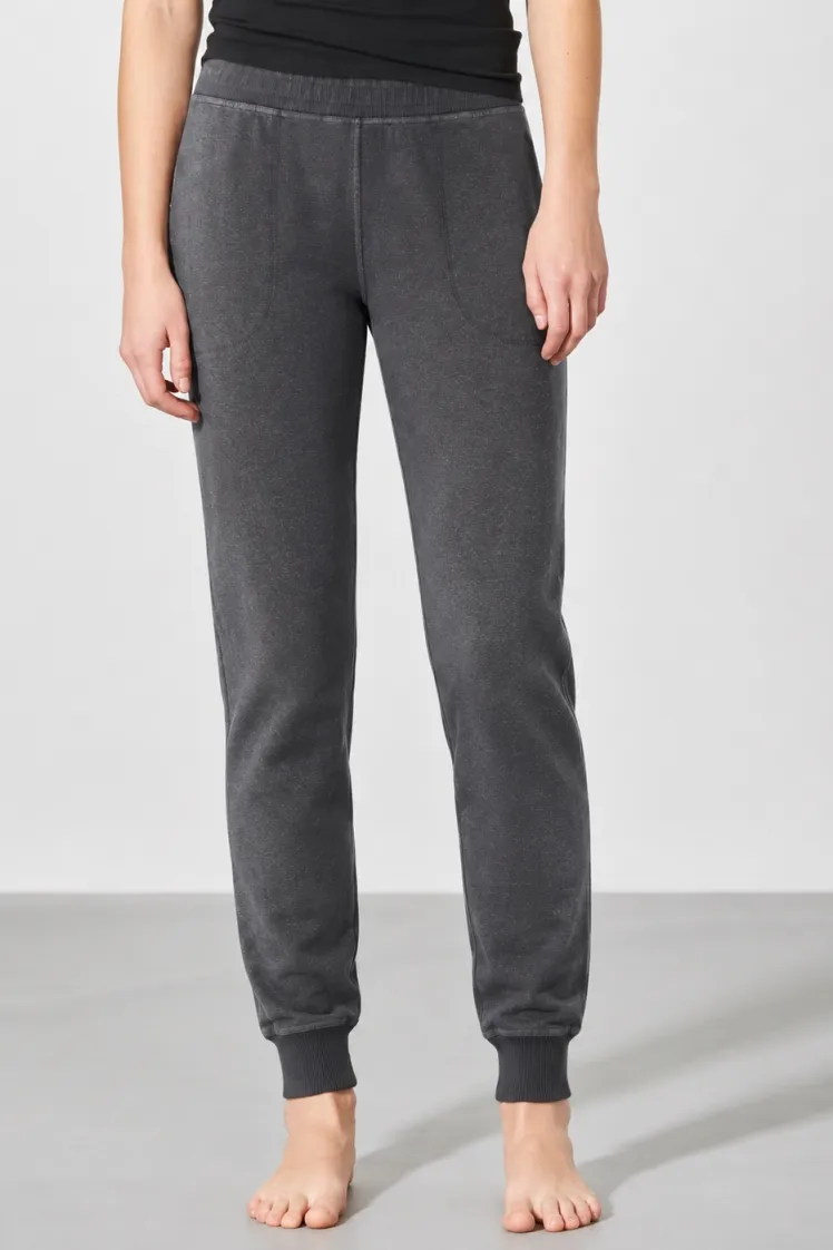 HempAge Hempage Damen vegan Jogginghose Anthrazit, Grau, – Produktbild 2 von 2