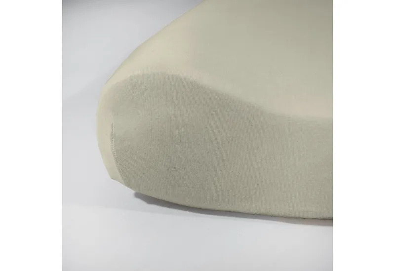 Traumschloss Kissenbezug Flex, (1 Stück), Edel-Jersey, mit Reißverschluss, Seitenschläferkissen, Braun, – Produktbild 2 von 4