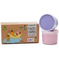 neogrün neogrün Fingerfarben 2er Set "Nori", Pink/violett, – Produktbild 1 von 1
