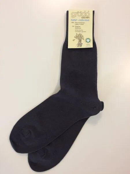 grödo grödo Comfort Socke, Venen Socke, schwarz oder dunkelgrau 52162 unisex, Dunkelgrau, – Produktbild 1 von 4