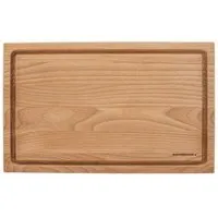 NATUREHOME Eleganz und Funktionalität in Perfektion NATUREHOME Schneidebrett aus Buche mit Saftrille 40 x 25 x 2 cm – Produktbild 1 von 1
