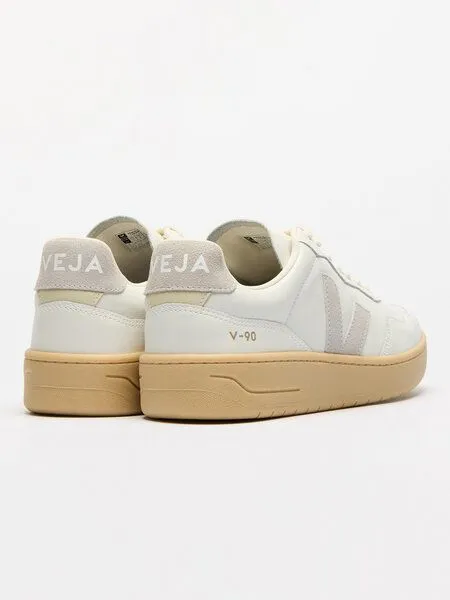Veja Veja Sneaker Herren - V-90, Extra white light grey natural, – Produktbild 3 von 3