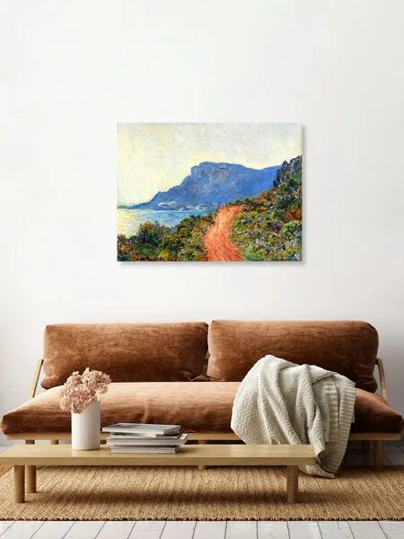 Photocircle Photocircle Poster / Leinwandbild - Claude Monet: La Corniche bei Monaco – Produktbild 3 von 4