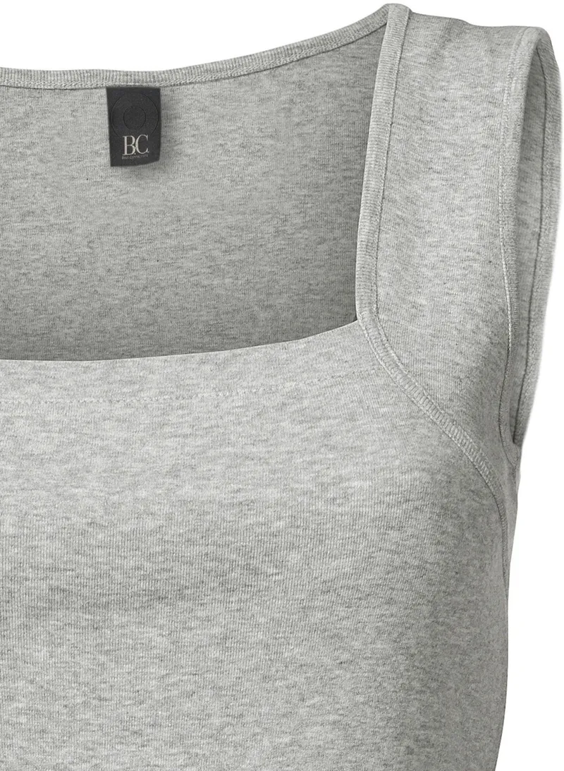 heine Shirttop grau-melange, Grau-melange, – Produktbild 1 von 2
