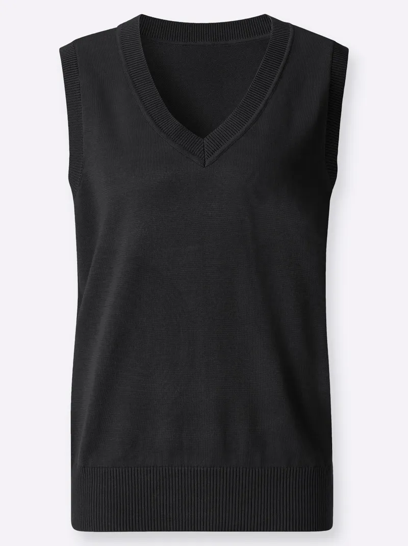 Witt Pullunder schwarz, Schwarz, – Produktbild 1 von 2