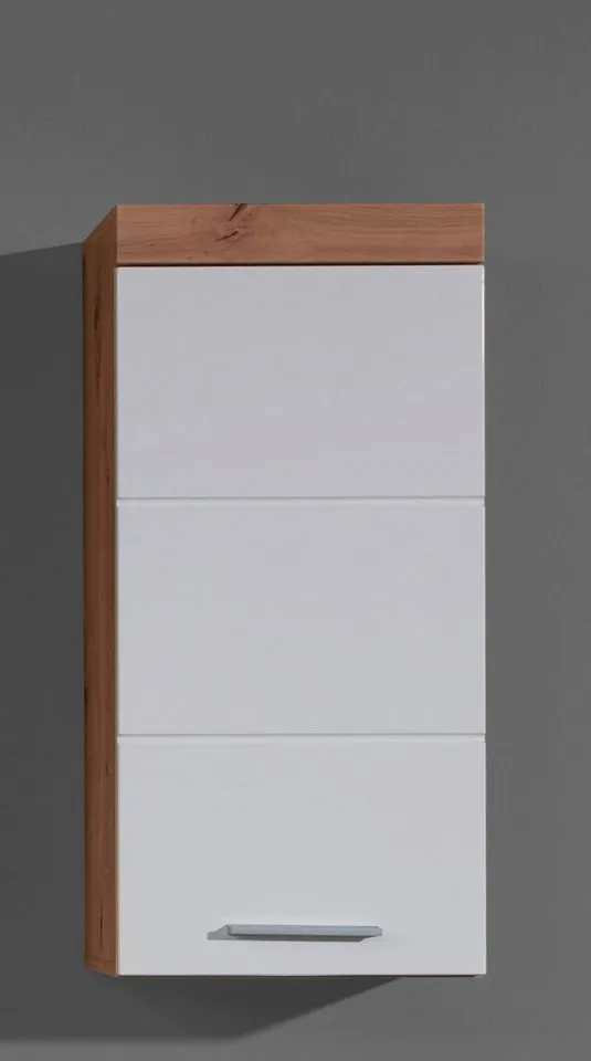 welltime Hängeschrank Avena Hängeschrank mit 1 Tür & 1 Boden - (B/T/H) 37/23/77 cm, Beige, – Produktbild 2 von 4