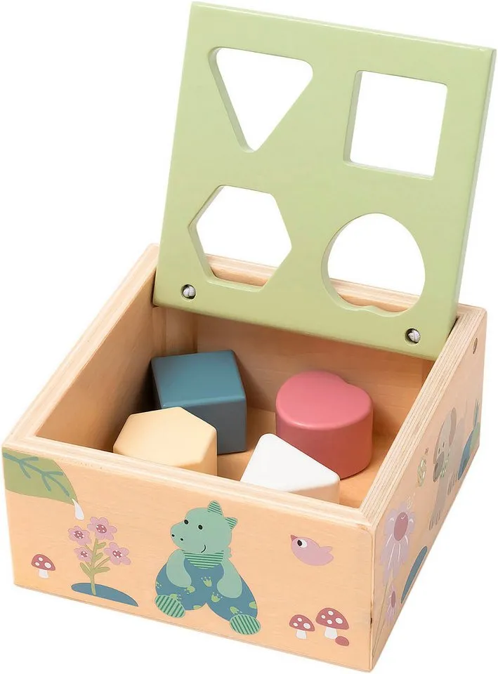 Sterntaler Sterntaler Steckspielzeug Sortierbox Holz, Beige, – Produktbild 4 von 5