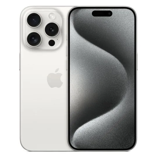 Apple Apple iPhone 15 Pro 1TB, Titan weiß, – Produktbild 1 von 1