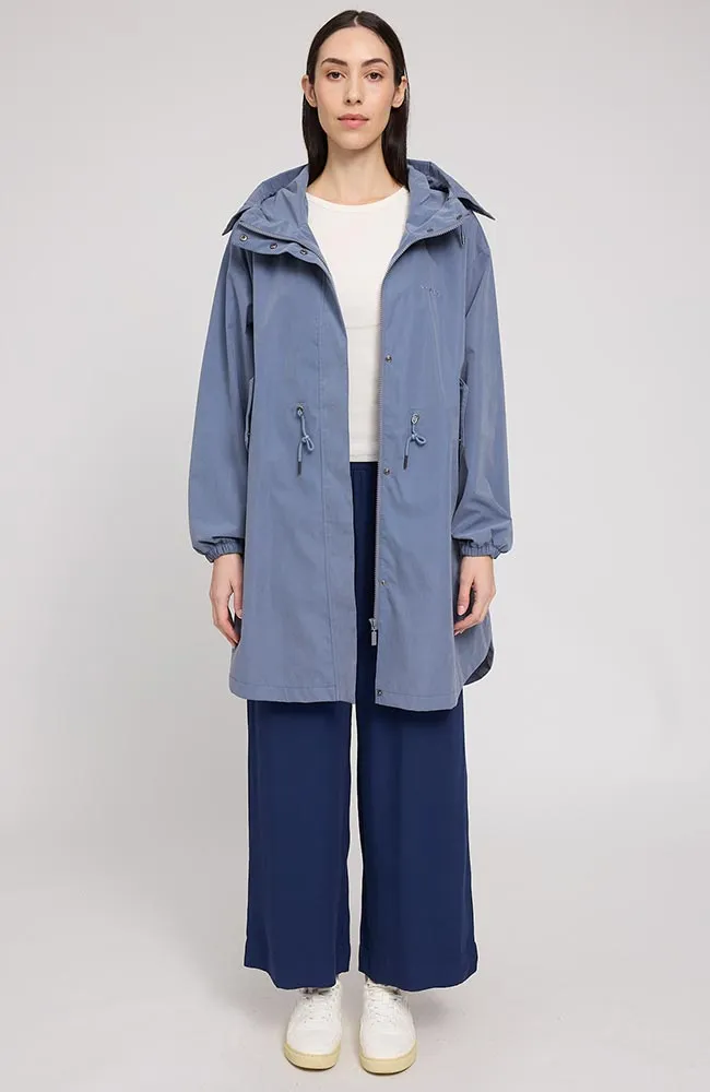 Mazine Mazine Damen vegan Parka Hell Schiefer Blau, Blau, – Produktbild 2 von 2