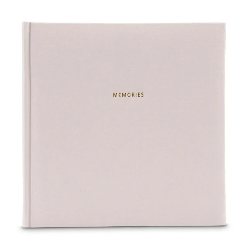 Hama Hama Buch-Album "Memories", 25x25 cm, 50 schwarze Seiten, Grau – Produktbild 2 von 4