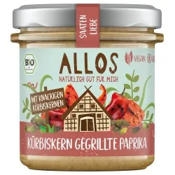 Allos Allos Brotaufstrich Saatenliebe mit Kürbiskernen & gegrillter Paprika – Produktbild 1 von 1