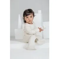 Babybugz Babybugz Baby Schlafanzug mit Füßen, Weiß, – Produktbild 1 von 1