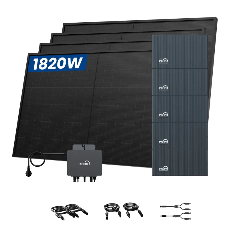 TSUN TSUN DCU2000Lite Batteriespeicher für Balkonkraftwerke, mit 4 x 455W Bifaziale Solarmodule - 10kWh / Selbstabholung – Produktbild 1 von 1