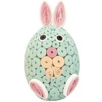 El Puente El Puente Deko-Figur "Osterhase" | Fair Trade & Handmade aus Vietnam – Produktbild 1 von 1