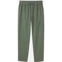 recolution Herren Hose aus Leinen und LENZING ECOVERO Viskose Mix - TANGELO - recolution, Khaki (grün), – Produktbild 1 von 1