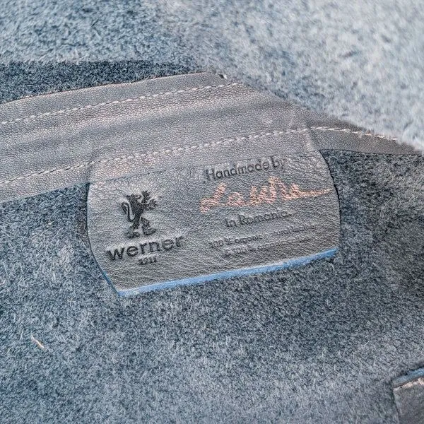 Werner 1911 Werner 1911 Tote Bag aus Bioleder – Tanstein Premium, Hellblau, – Produktbild 2 von 4