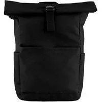 BagBase BagBase Rucksack Rolltop Kurierrucksack Wasserabweisend gepolsterte, verstellbare Schultergurte Backpack, Schwarz, – Produktbild 1 von 1