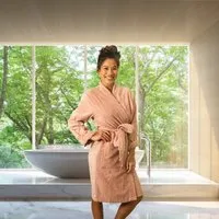 Kayori Kayori Sento - Bademantel - 35% Tencel / 65% Bio-Baumwolle, Nude, – Produktbild 1 von 1