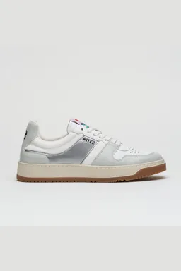 MEEKO MEEKO Herren vegan Sneaker Kiboko Silber – Produktbild 1 von 1