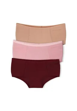ORGANICATION ORGANICATION BLAIRE | Boyshorts Panty aus Bio-Baumwolle und TENCEL Modal im 3er-Pack – Produktbild 1 von 1