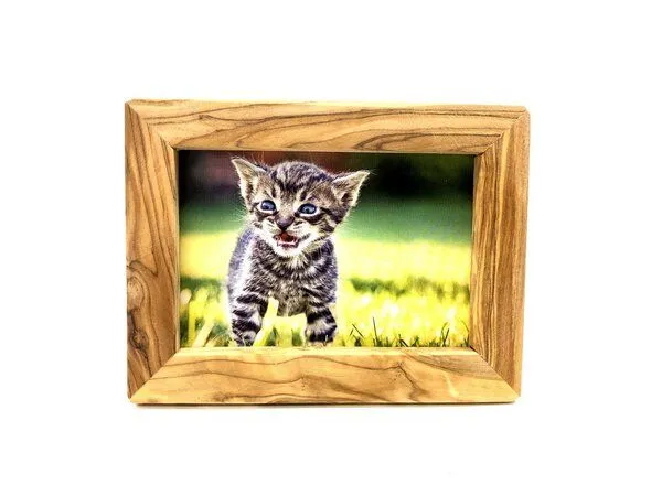 Olivenholz erleben Olivenholz erleben Bilderrahmen aus Olivenholz 10 x 15 cm – Produktbild 1 von 6