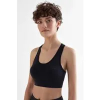 True North True North Damen Bustier aus recyceltem Polyester Yoga Sport BH T1200, Schwarz, – Produktbild 1 von 1