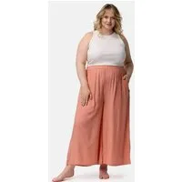 paigh paigh Culotte Einfarbig Plus Size, Altrosa, – Produktbild 1 von 1