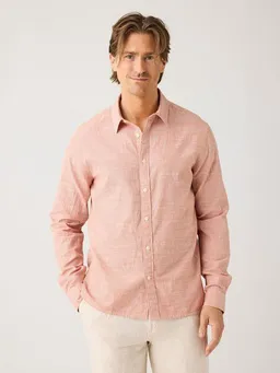 KnowledgeCotton Apparel KnowledgeCotton Apparel Streifenhemd DUNE regular aus Bio-Baumwolle – Produktbild 1 von 1