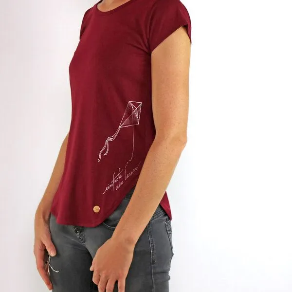 Gary Mash GARY MASH Shirt Asheville Sein lassen aus Modal®-Mix, Rot, – Produktbild 3 von 4