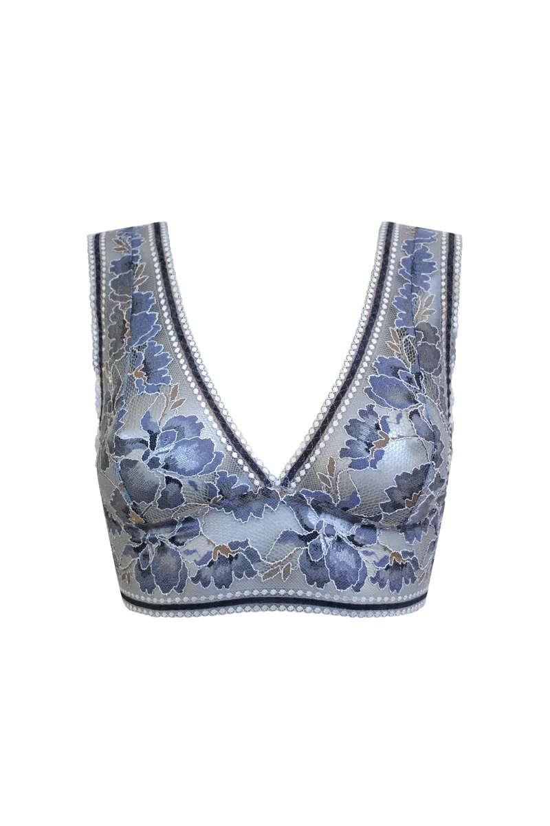 Anekdot Anekdot Damen vegan Bralette Bernstein, Blau, – Produktbild 1 von 2