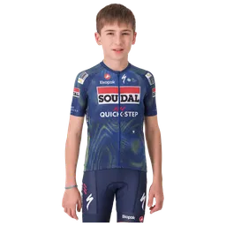 CASTELLI CASTELLI SOUDAL QUICK-STEP Kinder 2026 Kurzarmtrikot – Produktbild 1 von 1