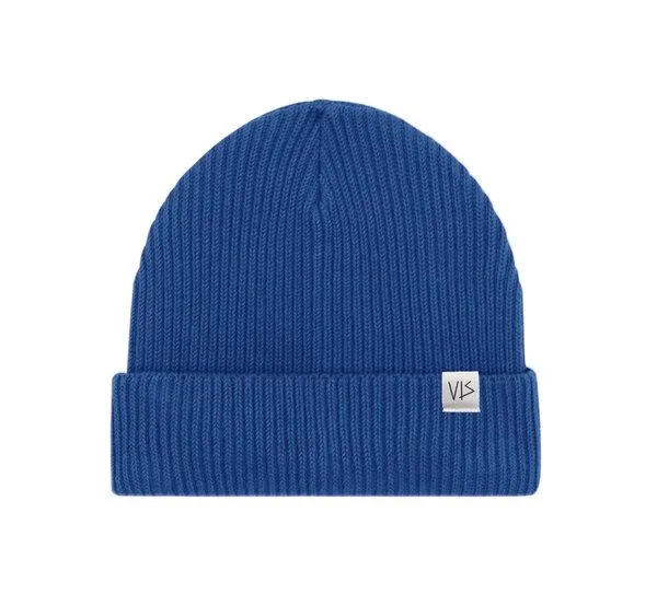 vis wear vis wear Unisex Mütze aus Bio Baumwolle, Blau, – Produktbild 1 von 1