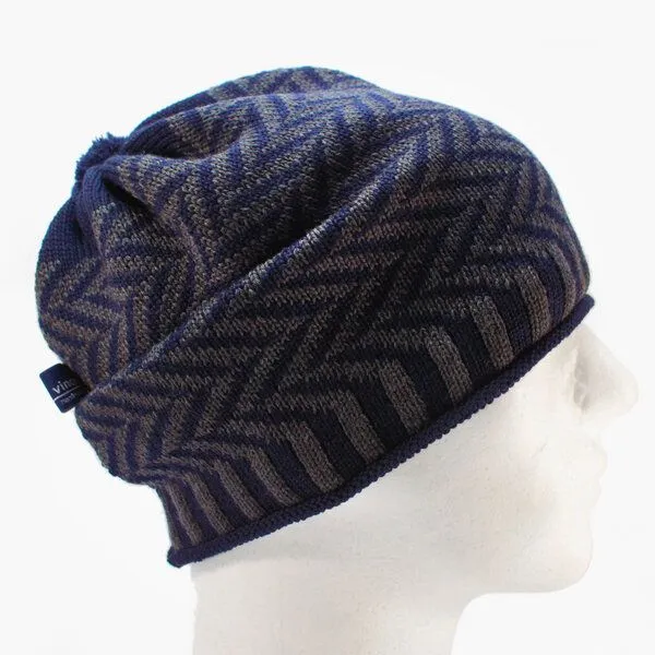 vincente vincente Beany mit Fischgrätmuster, Royal/steingrau, – Produktbild 1 von 3
