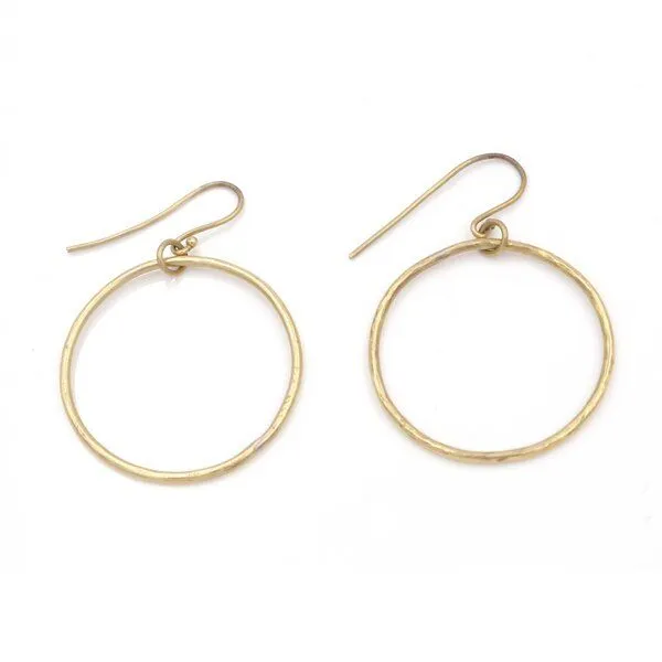 Bawa Hope Bawa Hope Messingohrring floating Hoop – Produktbild 1 von 1